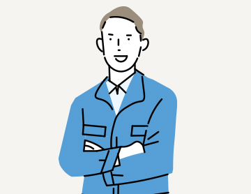 工場勤務 男性社員