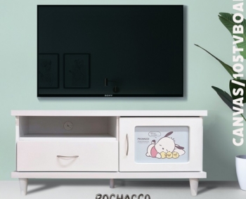 100幅TVボード　ポチャッコ【キャンバスシリーズ】